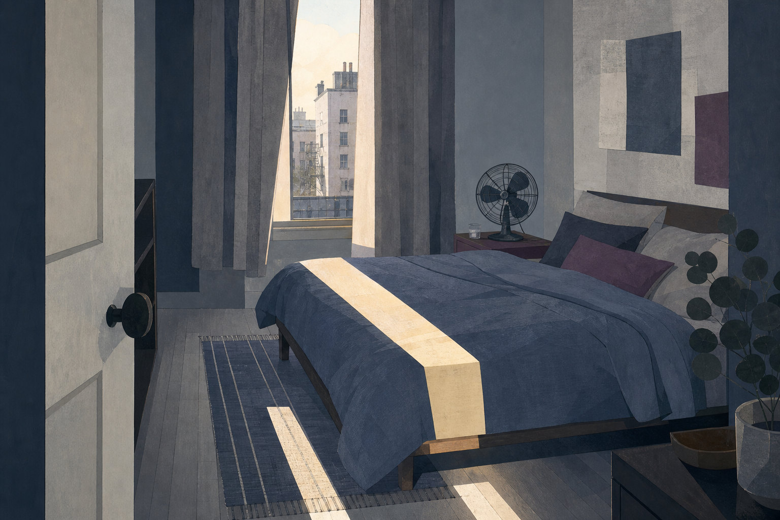 Noise, light, and air are becoming bedroom performance basics
