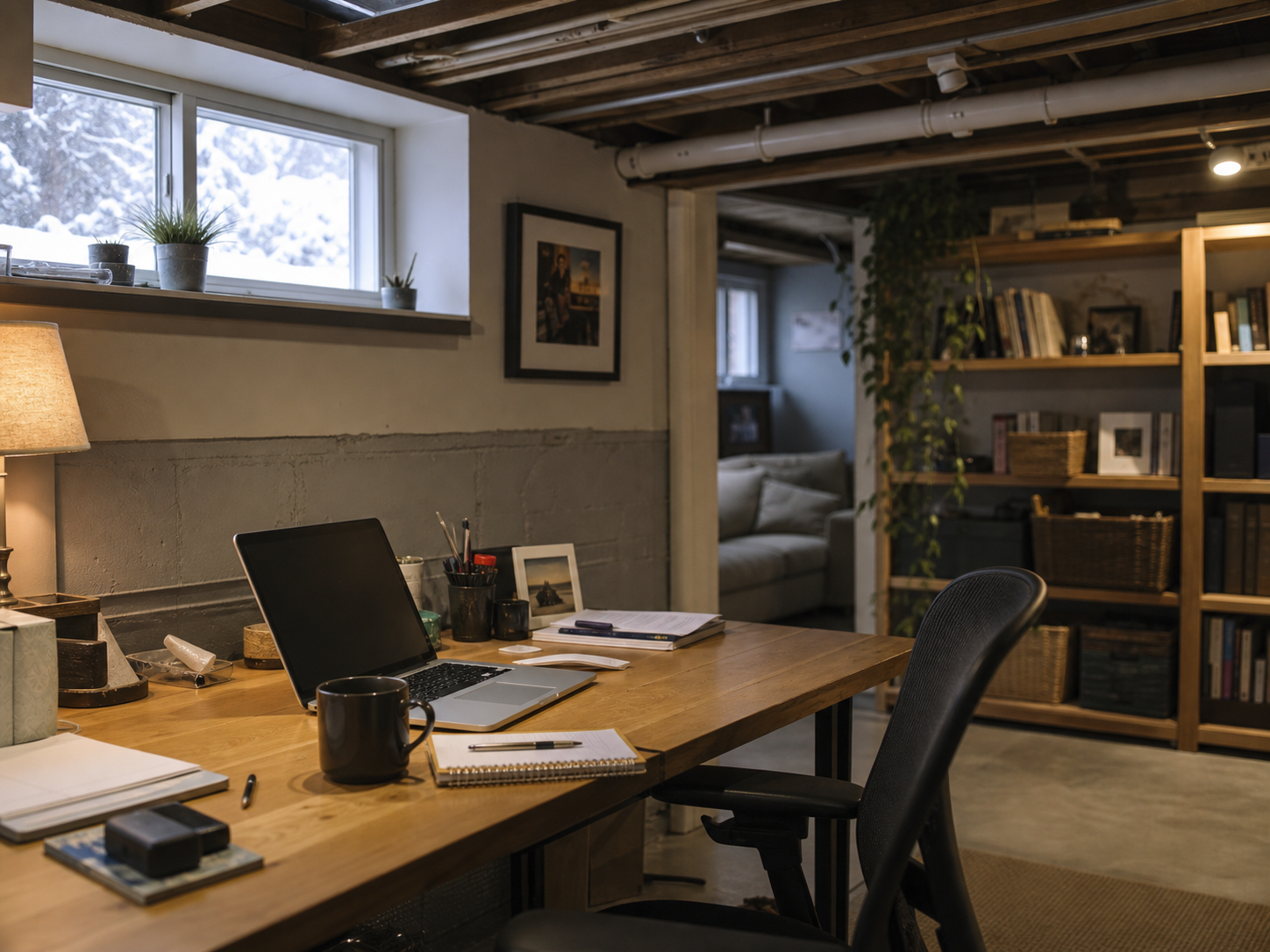 Basement offices are changing what homeowners need to test